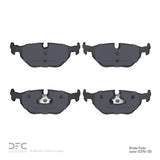 Dynamic Friction 1987-2002 BMW 735iL Rear Low Metallic Track/Street Pads by Dynamic Friction Company 1000-0396-00