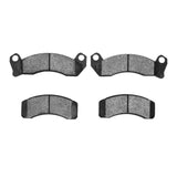 Dynamic Friction 1987-1993 Ford Mustang Front Low Metallic Track/Street Pads by Dynamic Friction Company 1000-0431-00