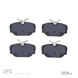 Dynamic Friction 1983-2004 BMW 325is Front/Rear Low Metallic Track/Street Pads by Dynamic Friction Company 1000-0493-00