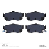 Dynamic Friction 1991-2001 Infiniti G20 Rear Low Metallic Track/Street Pads by Dynamic Friction Company 1000-0540-00