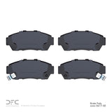 Dynamic Friction 1993-2001 Acura Integra Front Low Metallic Track/Street Pads by Dynamic Friction Company 1000-0617-00