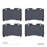 Dynamic Friction 1993-1998 Toyota Supra Front Low Metallic Track/Street Pads by Dynamic Friction Company 1000-0629-00
