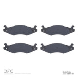 Dynamic Friction 1992-2006 Hummer H1 Rear/Front Low Metallic Track/Street Pads by Dynamic Friction Company 1000-0651-00