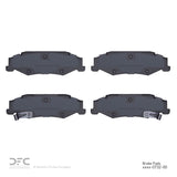 Dynamic Friction 1997-2013 Cadillac XLR Rear Low Metallic Track/Street Pads by Dynamic Friction Company 1000-0732-00