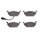 Dynamic Friction 1999-2010 Volkswagen Jetta Wagon/Jetta Sedan Front Low Metallic Track/Street Pads by Dynamic Friction Company 1000-0768-10