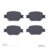 Dynamic Friction 2000-2010 Scion TC Front Low Metallic Track/Street Pads by Dynamic Friction Company 1000-0817-00