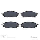 Dynamic Friction 2002-2020 Infiniti G35 Front Low Metallic Track/Street Pads by Dynamic Friction Company 1000-0888-00