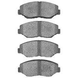 Dynamic Friction 2002-2021 Acura ILX Front Low Metallic Track/Street Pads by Dynamic Friction Company 1000-0914-00