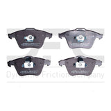 Dynamic Friction 2001-2005 Audi Allroad Front Low Metallic Track/Street Pads by Dynamic Friction Company 1000-0915-00