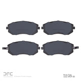 Dynamic Friction 2002-2012 Saab 9-2X Front Low Metallic Track/Street Pads by Dynamic Friction Company 1000-0929-00