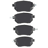 Dynamic Friction 2003-2011 Infiniti FX45 Front Low Metallic Track/Street Pads by Dynamic Friction Company 1000-0969-00