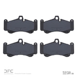 Dynamic Friction 2002-2013 Porsche Boxster Front/Rear Low Metallic Track/Street Pads by Dynamic Friction Company 1000-0991-00