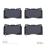 Dynamic Friction 2003-2025 Acura Integra Rear/Front Low Metallic Track/Street Pads by Dynamic Friction Company 1000-1001-00