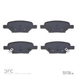 Dynamic Friction 2004-2012 Chevrolet Cobalt Rear Low Metallic Track/Street Pads by Dynamic Friction Company 1000-1033-00