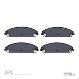 Dynamic Friction 2005-2023 Chrysler 300 Front Low Metallic Track/Street Pads by Dynamic Friction Company 1000-1058-00