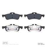 Dynamic Friction 2002-2008 MINI Cooper (Excl Clubman) Rear Low Metallic Track/Street Pads by Dynamic Friction Company 1000-1060-00