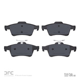 Dynamic Friction 2003-2023 Cadillac BLS (Mexico) Rear Low Metallic Track/Street Pads by Dynamic Friction Company 1000-1095-00