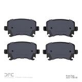 Dynamic Friction 2000-2021 Audi S3 (Mexico) Rear Low Metallic Track/Street Pads by Dynamic Friction Company 1000-1108-00