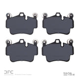 Dynamic Friction 2003-2023 Porsche 911 Front/Rear Low Metallic Track/Street Pads by Dynamic Friction Company 1000-1135-00