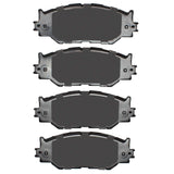 Dynamic Friction 2006-2015 Lexus IS250 Front Low Metallic Track/Street Pads by Dynamic Friction Company 1000-1178-00
