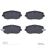 Dynamic Friction 2006-2025 Mazda MX-5 Miata Rear Low Metallic Track/Street Pads by Dynamic Friction Company 1000-1180-00