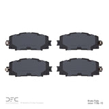 Dynamic Friction 2010-2022 Lexus CT200H Front Low Metallic Track/Street Pads by Dynamic Friction Company 1000-1184-10