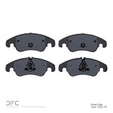 Dynamic Friction 2009-2017 Audi Q5 (USA/Canada) Except Hybrid Front Low Metallic Track/Street Pads by Dynamic Friction Company 1000-1322-10