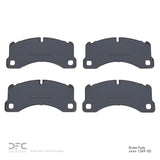 Dynamic Friction 2008-2025 Audi RS e-Tron GT Front Low Metallic Track/Street Pads by Dynamic Friction Company 1000-1349-00