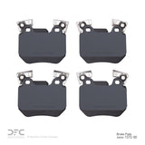 Dynamic Friction 2006-2013 BMW 330i Rear Low Metallic Track/Street Pads by Dynamic Friction Company 1000-1372-00