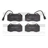 Dynamic Friction 2015-2020 Alfa Romeo 4C Front Low Metallic Track/Street Pads by Dynamic Friction Company 1000-1379-10
