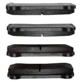 Dynamic Friction 2009-2024 Nissan GT-R Rear Low Metallic Track/Street Pads by Dynamic Friction Company 1000-1383-00