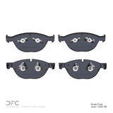 Dynamic Friction 2010-2024 Jaguar F-Type Front Low Metallic Track/Street Pads by Dynamic Friction Company 1000-1448-00