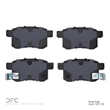 Dynamic Friction 2008-2017 Acura TSX Rear Low Metallic Track/Street Pads by Dynamic Friction Company 1000-1451-00