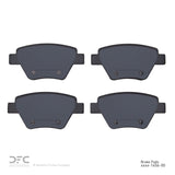 Dynamic Friction 2005-2018 Audi A3 Quattro Rear Low Metallic Track/Street Pads by Dynamic Friction Company 1000-1456-00