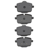 Dynamic Friction 2011-2019 BMW 535i Rear Low Metallic Track/Street Pads by Dynamic Friction Company 1000-1469-00