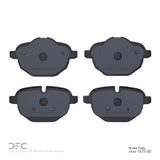 Dynamic Friction 2011-2025 BMW 530i Rear Low Metallic Track/Street Pads by Dynamic Friction Company 1000-1473-00