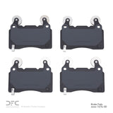 Dynamic Friction 2010-2015 Chevrolet Camaro Front Low Metallic Track/Street Pads by Dynamic Friction Company 1000-1474-00