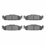 Dynamic Friction 2009-2019 Ford Taurus (Excl SHO) Front Low Metallic Track/Street Pads by Dynamic Friction Company 1000-1508-00