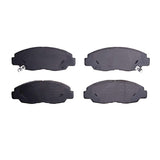 Dynamic Friction 1996-2015 Acura EL Front Low Metallic Track/Street Pads by Dynamic Friction Company 1000-1578-00