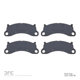 Dynamic Friction 2012-2016 Porsche Boxster Front Low Metallic Track/Street Pads by Dynamic Friction Company 1000-1664-00