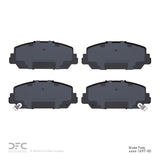Dynamic Friction 2013-2022 Acura RLX Front Low Metallic Track/Street Pads by Dynamic Friction Company 1000-1697-00