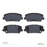 Dynamic Friction 2014-2018 Hyundai Veloster Front Low Metallic Track/Street Pads by Dynamic Friction Company 1000-1735-00