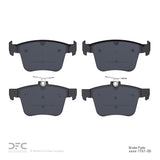 Dynamic Friction 2013-2025 Audi TTS Quattro Rear Low Metallic Track/Street Pads by Dynamic Friction Company 1000-1761-00