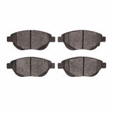 Dynamic Friction 2012-2019 Fiat 500 (USA/Canada) Front Low Metallic Track/Street Pads by Dynamic Friction Company 1000-1778-00