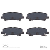 Dynamic Friction 2015-2023 Ford Mustang Rear Low Metallic Track/Street Pads by Dynamic Friction Company 1000-1793-00