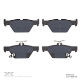 Dynamic Friction 2015-2025 Subaru Impreza Rear Low Metallic Track/Street Pads by Dynamic Friction Company 1000-1808-00