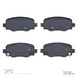 Dynamic Friction 2015-2025 Alfa Romeo Tonale Rear Low Metallic Track/Street Pads by Dynamic Friction Company 1000-1809-00