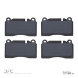 Dynamic Friction 2016-2024 Acura NSX Rear Low Metallic Track/Street Pads by Dynamic Friction Company 1000-1849-00