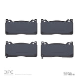 Dynamic Friction 2016-2020 Ford Mustang Front Low Metallic Track/Street Pads by Dynamic Friction Company 1000-1853-00