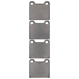 Dynamic Friction 1961-2004 Alfa Romeo Alfeta Front/Rear Active Performance Pads - Low Metallic by Dynamic Friction Company 1115-0031-00